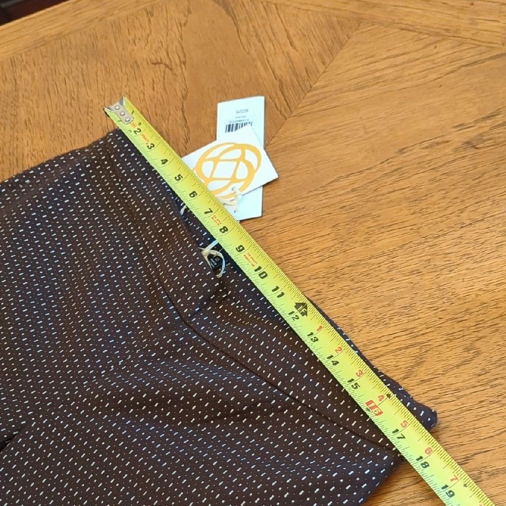 Etcetera Women's Brown Patterned Trousers - Picture 9 of 11